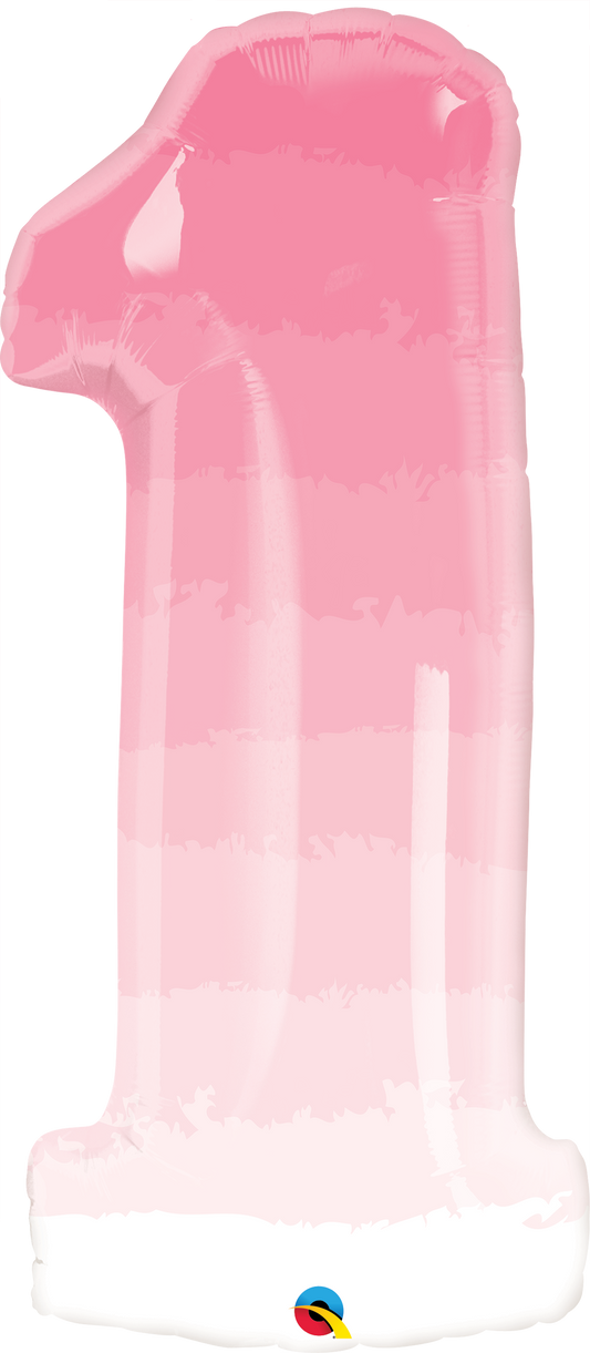 34" No 1 Ombre Rosa