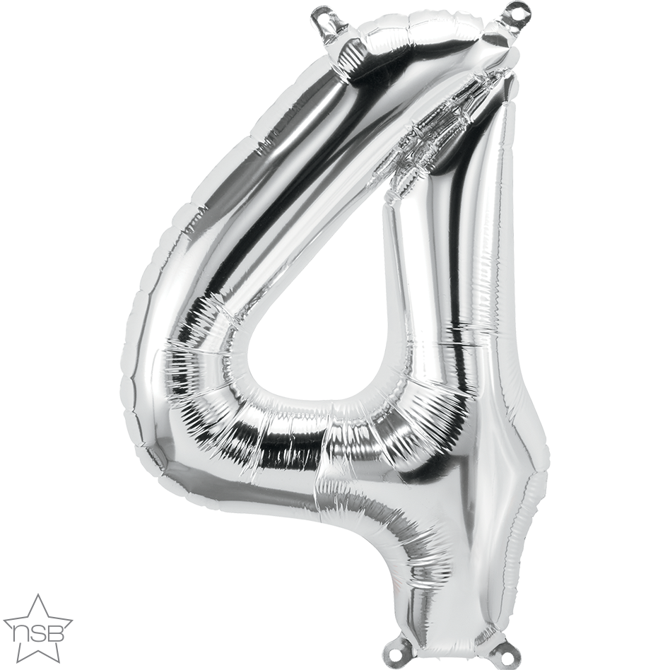 16" Numero Plata Numero 4